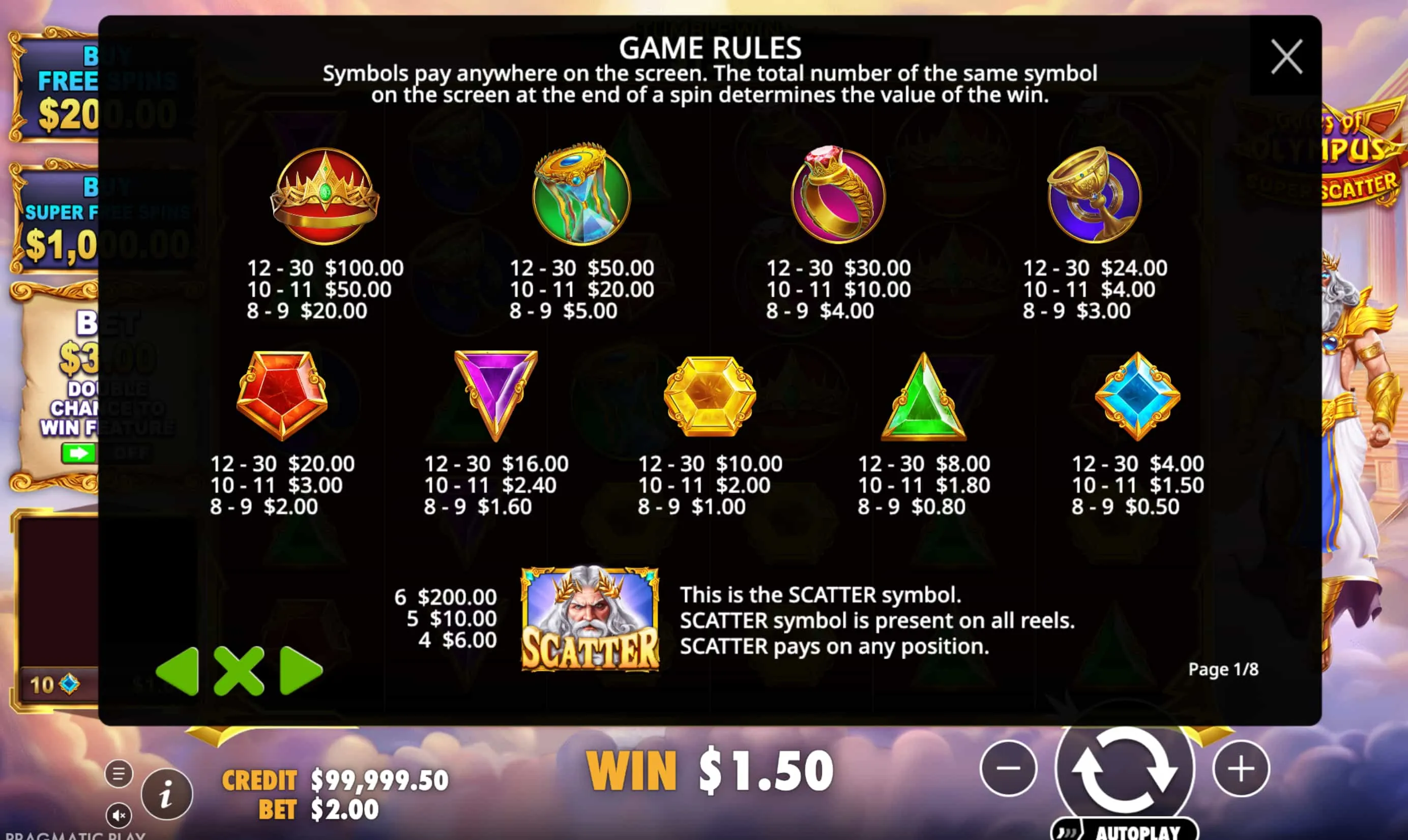 Strategien und Gewinnaussichten bei Gates of Olympus Super Scatter Strategien und Gewinnaussichten bei Gates of Olympus Super Scatter